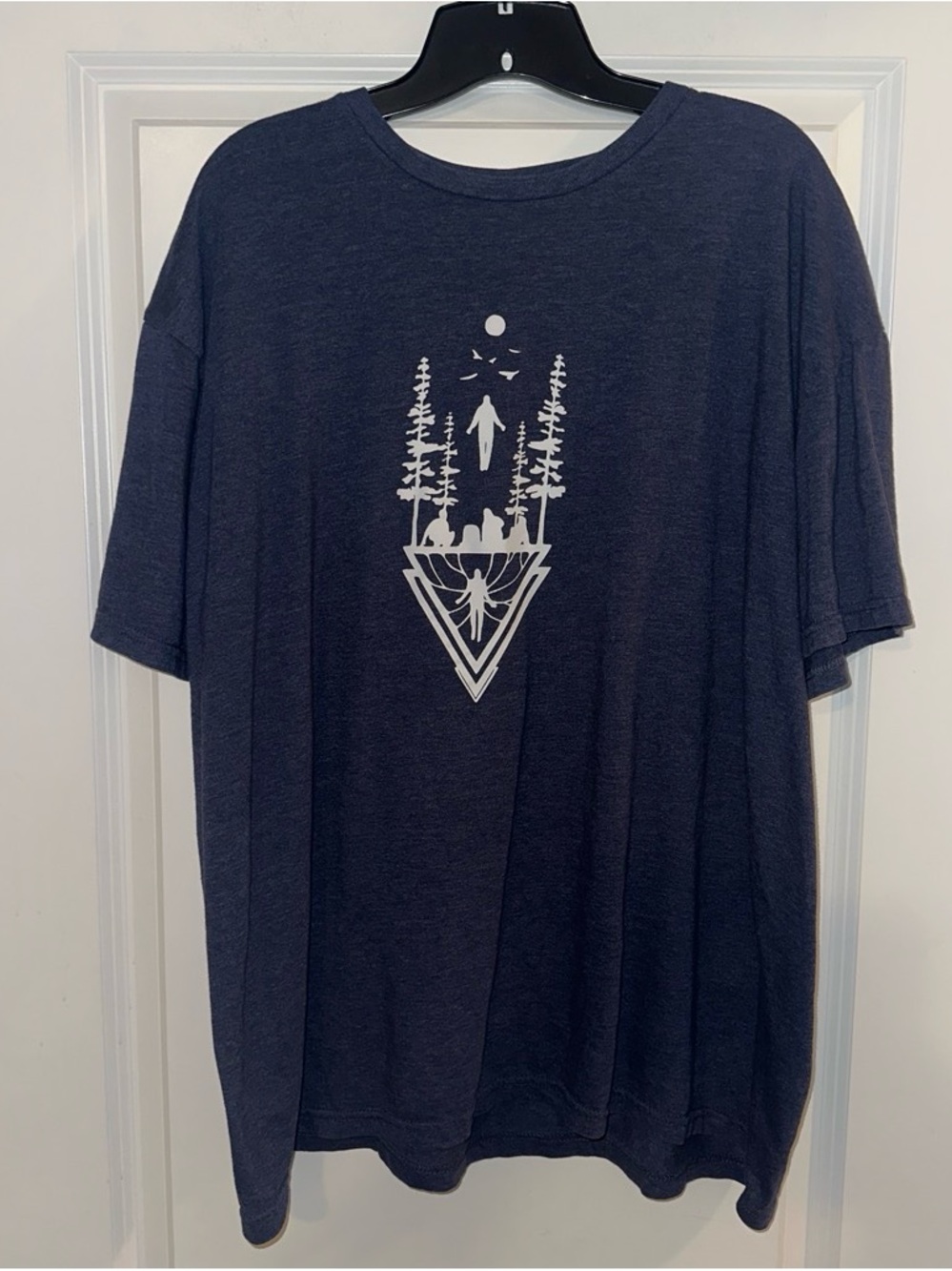 Stranger Things Navy Graphic Crew Neck T-Shirt